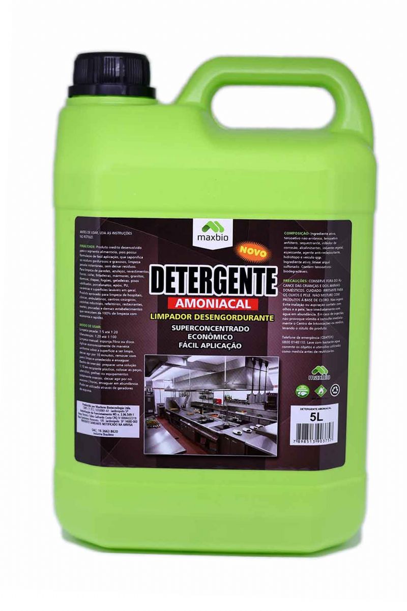 DETERGENTE AMONIACAL&nbsp;Conex�o Bio