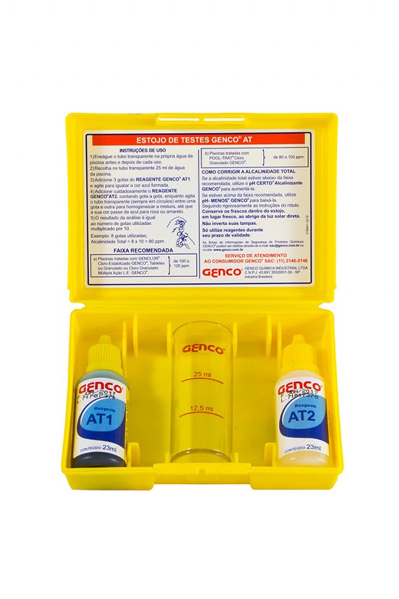 ESTOJO DE TESTE - AT&nbsp;Conex�o Bio