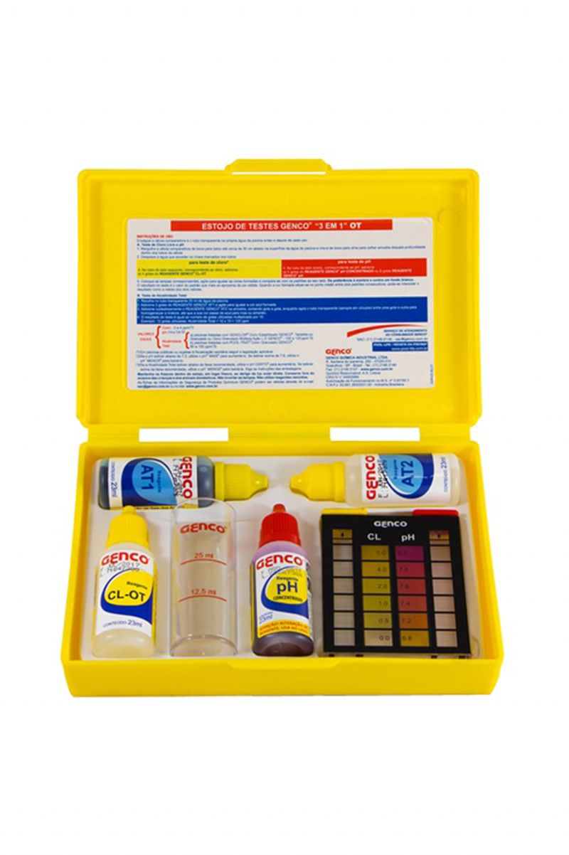 ESTOJO DE TESTE 3 EM 1&nbsp;Conex�o Bio