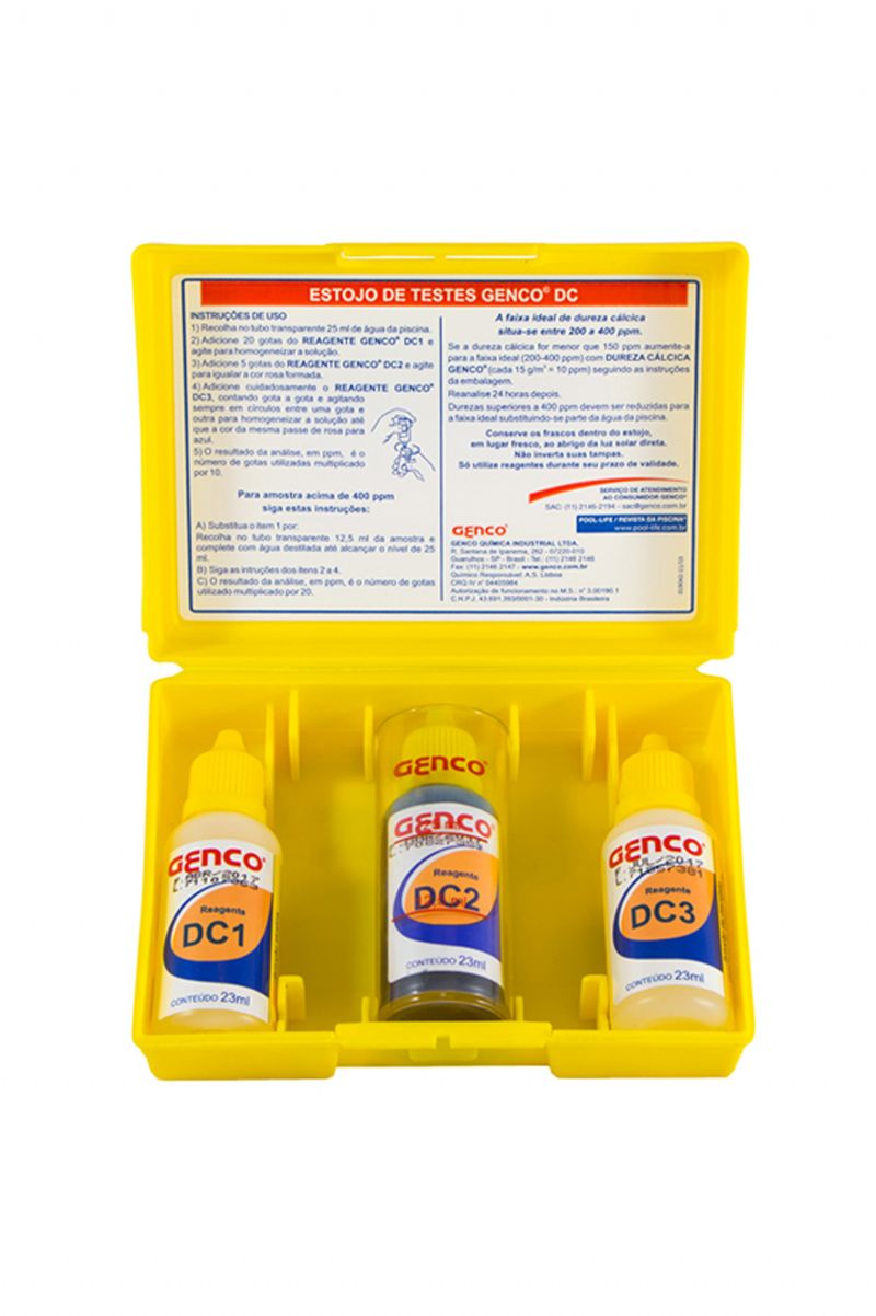 ESTOJO DE TESTE - DC&nbsp;Conex�o Bio