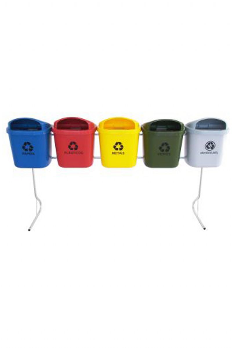 ST5 COLETA SELETIVA 5 LIXEIRAS&nbsp;Conex�o Bio