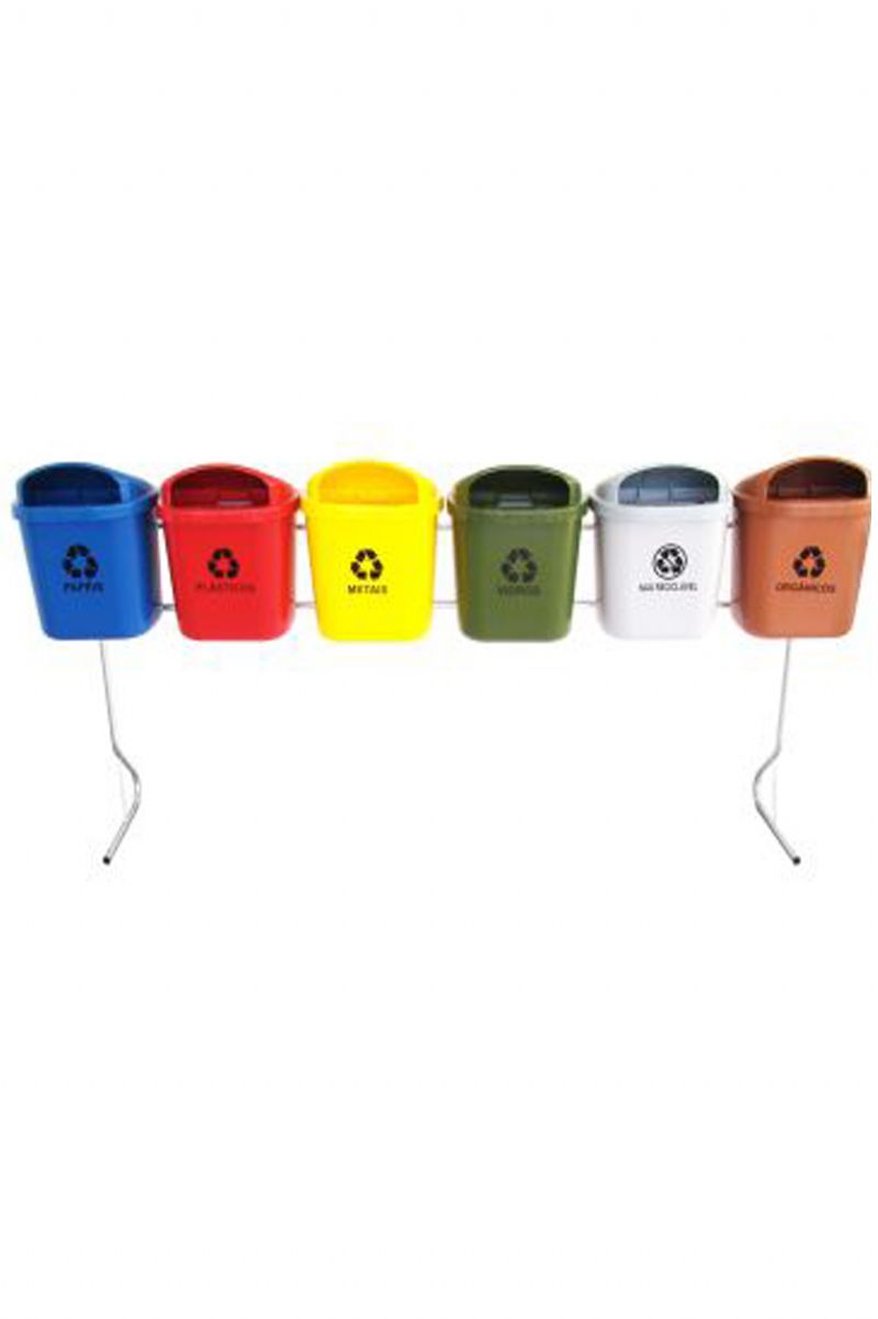 ST24 COLETA SELETIVA 6 LIXEIRAS&nbsp;Conex�o Bio