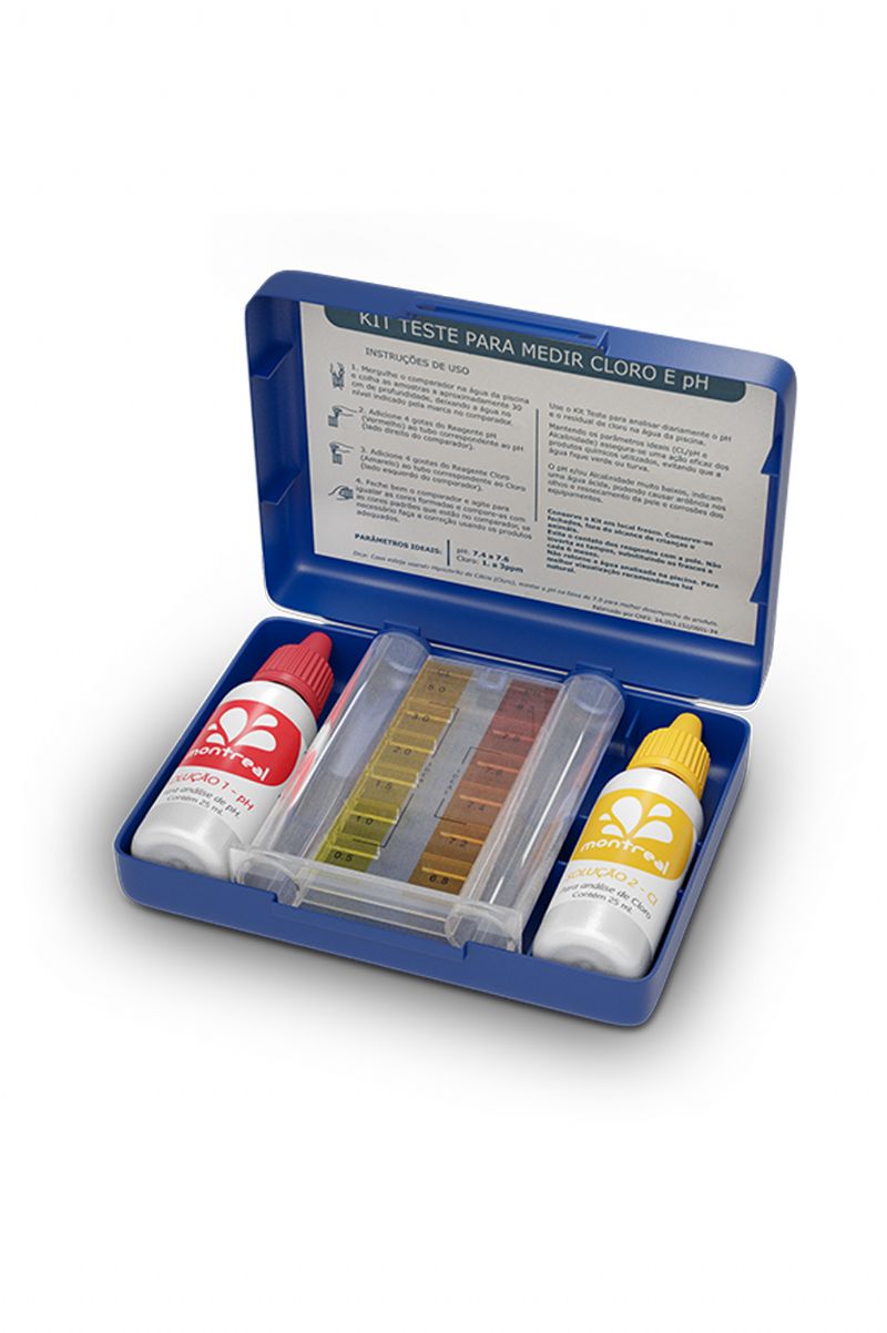 ESTOJO DE TESTE pH/Cl&nbsp;Conex�o Bio